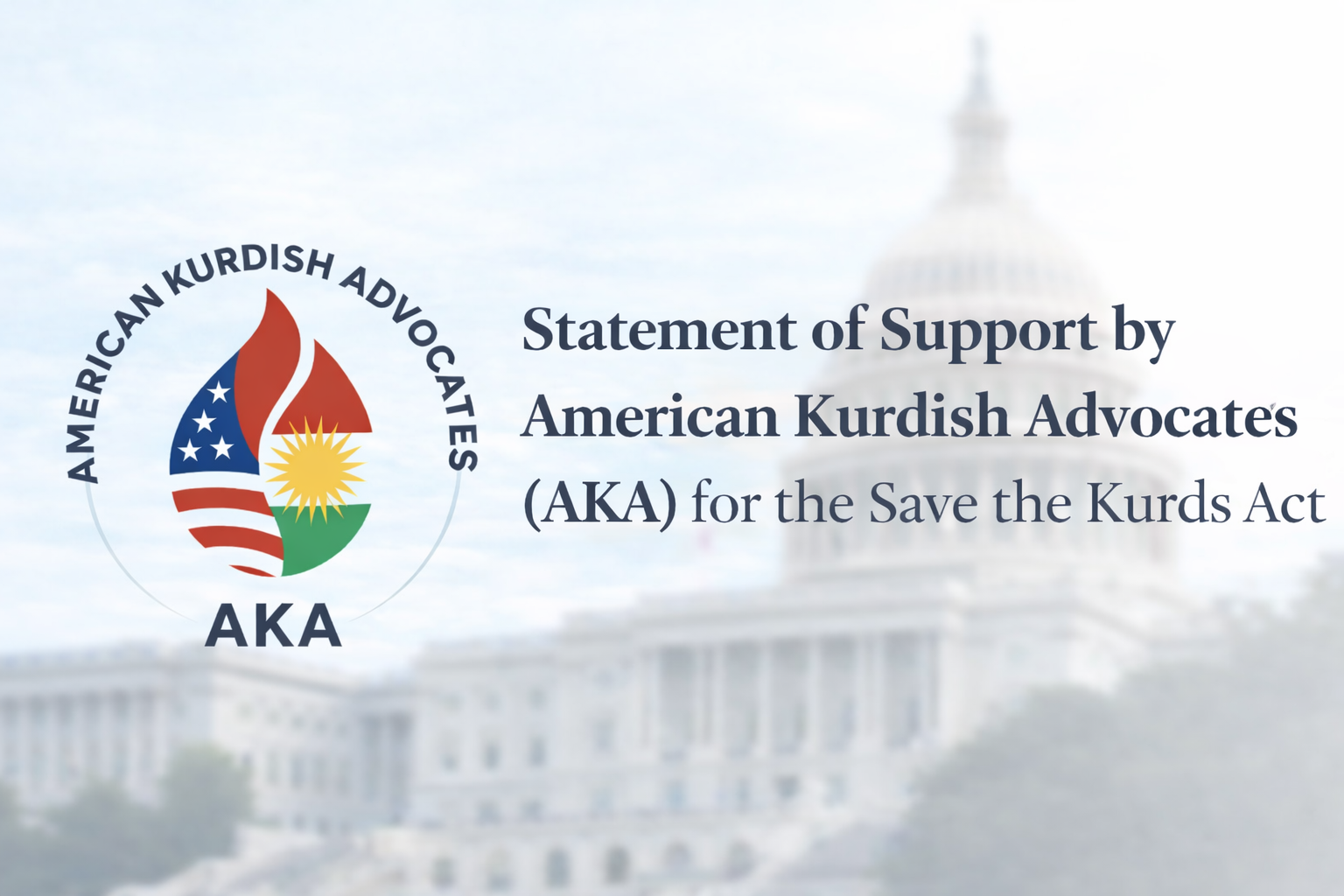Support of Save The Kurds Act